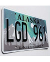 Americká ŠPZ Alaska Aurora Borealis LGD 961
