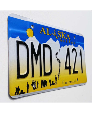 Americká ŠPZ Alaska Gold Rush DMD 421