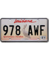 Americká ŠPZ Louisiana Sportsman´s Paradise 978 AWF