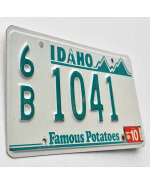 Americká ŠPZ Idaho Potatoes Green 6B 1041