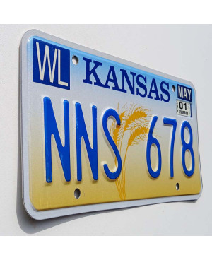 Americká ŠPZ Kansas Wheat NNS 678