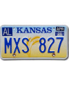 Americká ŠPZ Kansas Wheat MXS 827