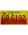 Americká ŠPZ Nebraska Sandhill Crane 68-G192