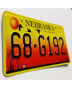 Americká ŠPZ Nebraska Sandhill Crane 68-G192