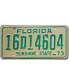 Americká ŠPZ Florida 1973 Sunshine State 16D14604