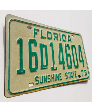Americká ŠPZ Florida 1973 Sunshine State 16D14604
