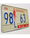 Americká ŠPZ Indiana Heritage State 98L 63
