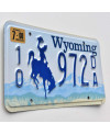 Americká ŠPZ Wyoming Blue Bronco 10-972DA