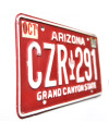 Americká ŠPZ Arizona Red Cactus CZR 291