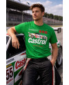 Pánske tričko Castrol Racing Car Green