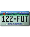 Americká ŠPZ Colorado Rocky Mountains 122-FUT