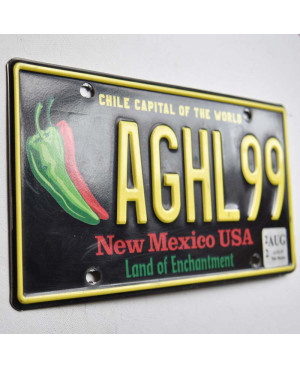 Americká ŠPZ New Mexico Chile Capital AGHL99