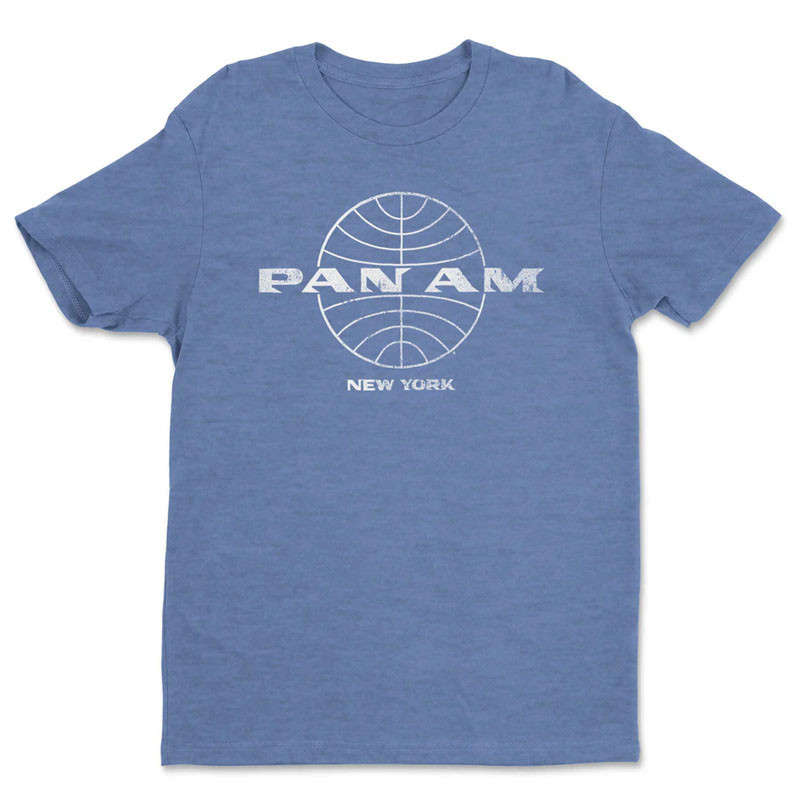 Pánske tričko Pan Am Vintage New York Blue Sky