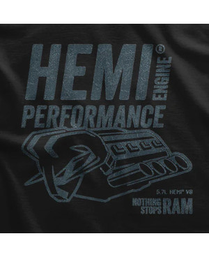 Pánske tričko RAM HEMI Performance Engine