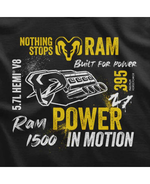 Pánske tričko RAM 1500 - Power In Motion