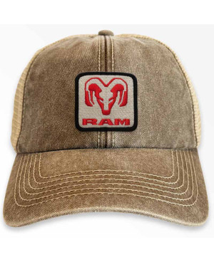 Šiltovka RAM Vintage Trucker Brown