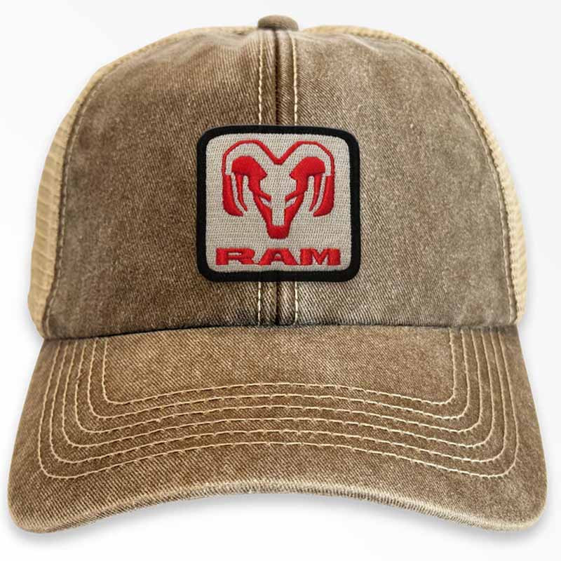 Šiltovka RAM Vintage Trucker Brown
