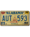 Americká ŠPZ Alabama 1980 Capitol AUT 593