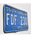 Americká ŠPZ South Carolina 1973 Blue FDF 230
