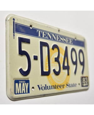 Americká ŠPZ Tennessee Volunteer State Seal