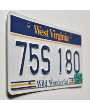 Americká ŠPZ West Virginia Wild Wonderful 75S 180