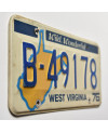 Americká ŠPZ West Virginia 1976 Wild Wonderful B-49178