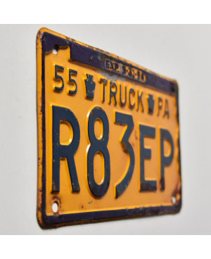 Americká ŠPZ Pennsylvania 1955 Truck R83EP