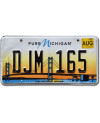 Americká ŠPZ Michigan Mackinac Bridge DJM 165