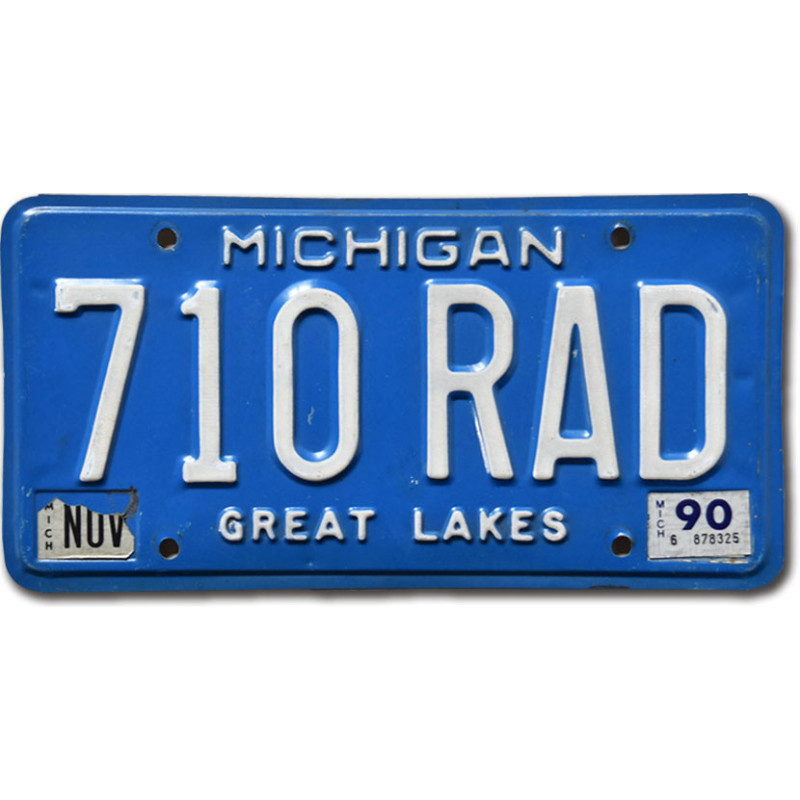Americká ŠPZ Michigan Great Lakes 710 RAD