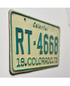 Americká ŠPZ Colorado 1973 Colorful RT-4668