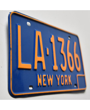 Americká ŠPZ New York Blue LA-1366