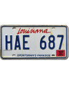Americká ŠPZ Louisiana Sportsman´s Paradise HAE 687