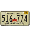 Americká ŠPZ Washington D.C. 1971 Nation´s Capital 516-774