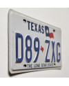 Americká ŠPZ Texas Lone Star D89 ZXG