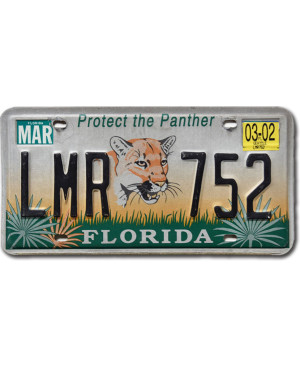 Americká ŠPZ Florida Protect the Panther LMR 752