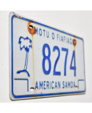 ŠPZ American Samoa 8274