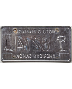 ŠPZ American Samoa 8274