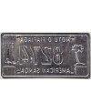 ŠPZ American Samoa 8274