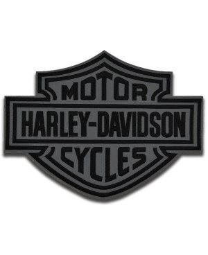Moto nášivka Harley Davidson Dark reflexná XXL na chrbát