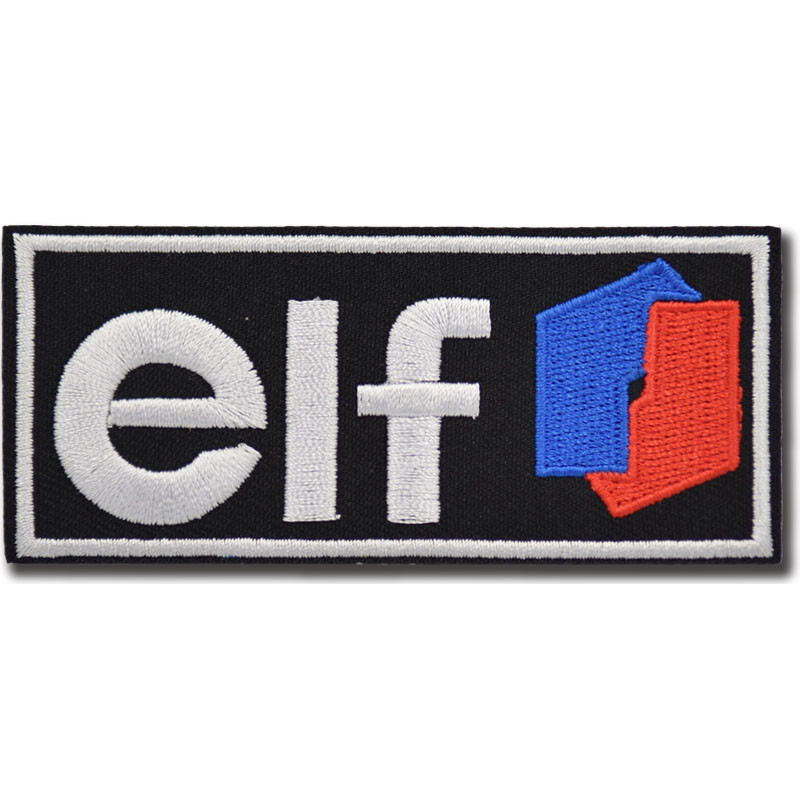 Moto nášivka ELF logo 9 cm x 4 cm
