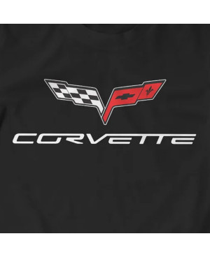 Pánske tričko Chevrolet Corvette C6 logo