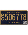 Americká ŠPZ Delaware The First State Blue PC506778