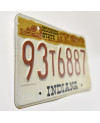Americká ŠPZ Indiana Hoosier State 1983