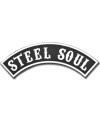 Moto nášivka Steel Soul Rocker XXL na chrbát