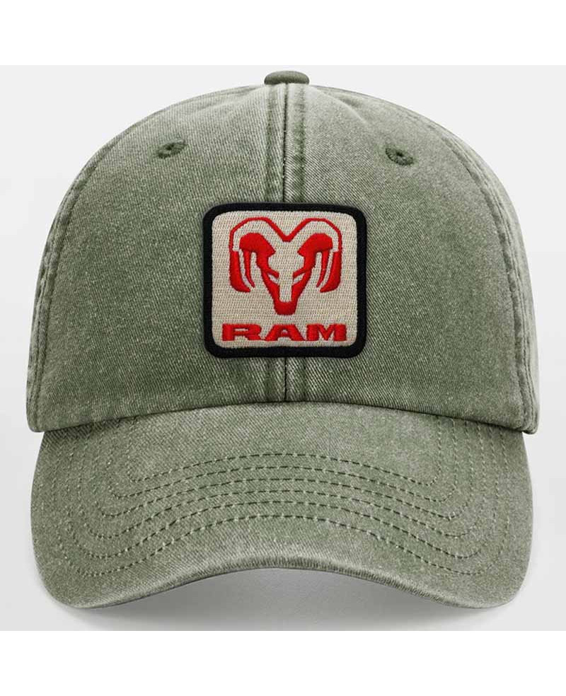 Šiltovka RAM Vintage Olive Low Profile