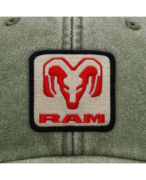 Šiltovka RAM Vintage Olive Low Profile