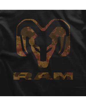 Pánske tričko RAM Trucks Vintage Camo logo