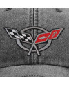 Šiltovka Corvette C5 Flags Vintage Low Profile