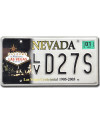 Americká ŠPZ Nevada  Las Vegas Centennial LVD27S