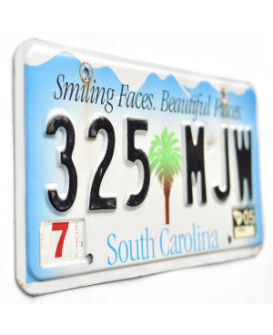 Americká ŠPZ South Carolina Smiling Faces 325 MJW